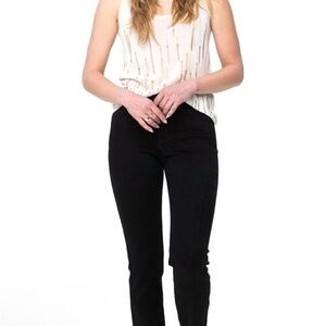 Judy Blue Women's Elegant Black Straight Leg Pants